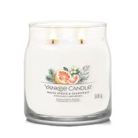 Yankee Candle White Spruce & Grapefruit Medium Jar Extra Image 1 Preview
